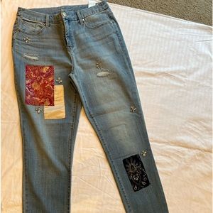 Chico’s TALL girlfriend jeans. Size 1.5. Never worn.